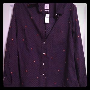 BNWT Gap button down blouse